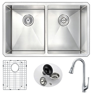 ANZZI VANGUARD Series K32192A-041 Kitchen Sink Kitchen Sink ANZZI